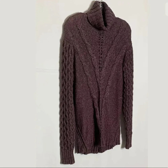 Matilda Jane | Dixie Sweater Turtleneck Side Zippers Cable Knit Long Sleeve - Picture 4 of 8